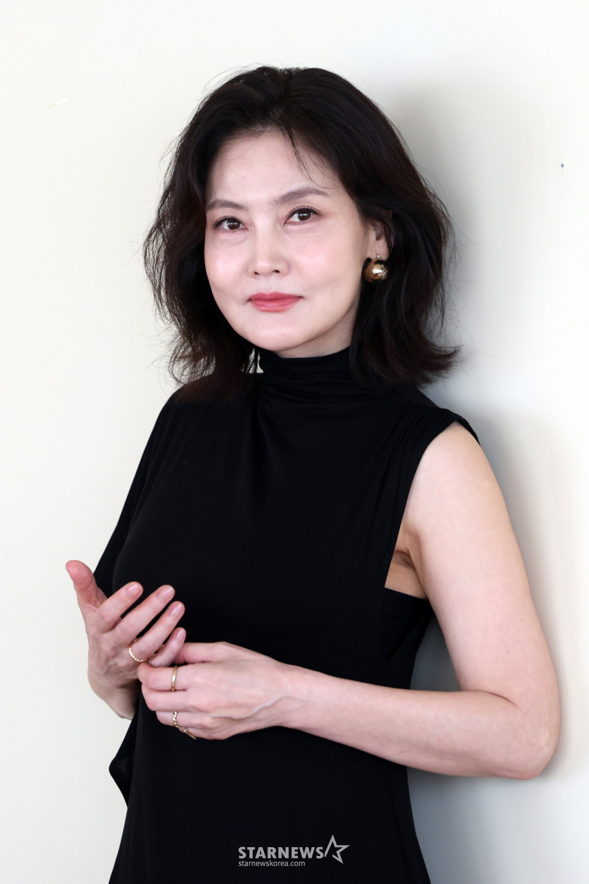 김선영, 부친상..남편 김우형과 빈소 지켜