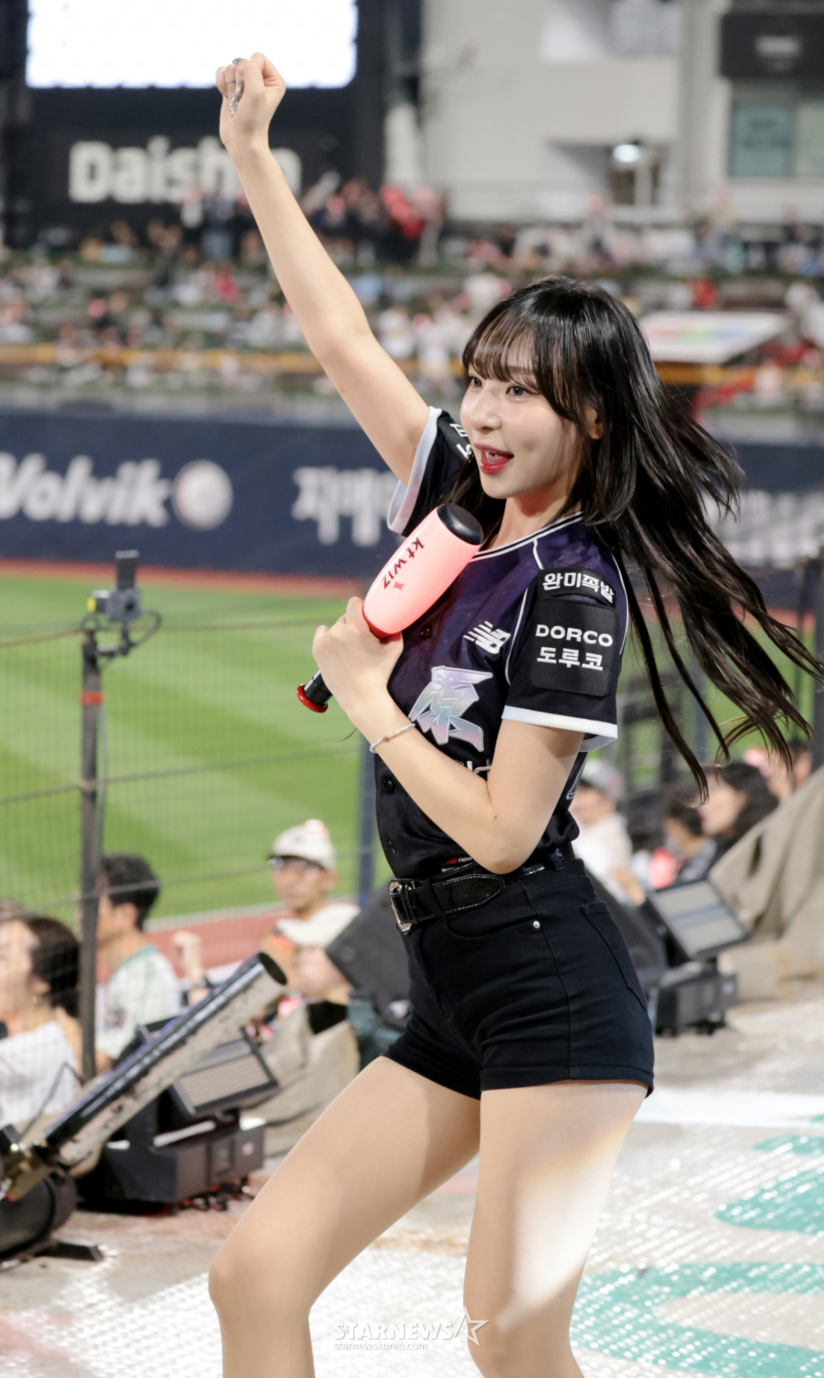 [포토] '위즈파크 캣우먼' KT 정희정