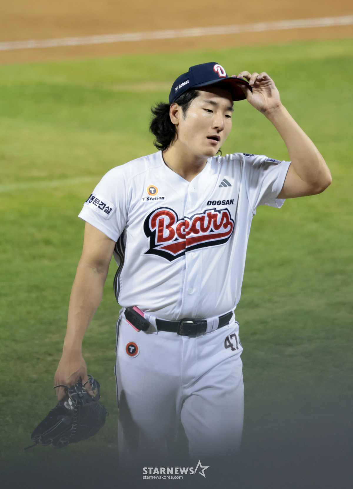 [포토] '7이닝 1실점' 곽빈