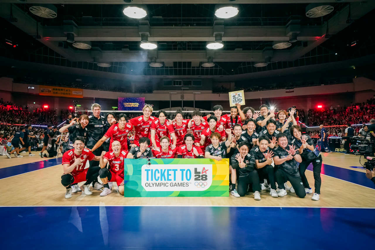 '한국에 압승' 일본배구, 이란마저 3-0 셧아웃 완파 '아시아선수권 우승→LA 올림픽 직행'