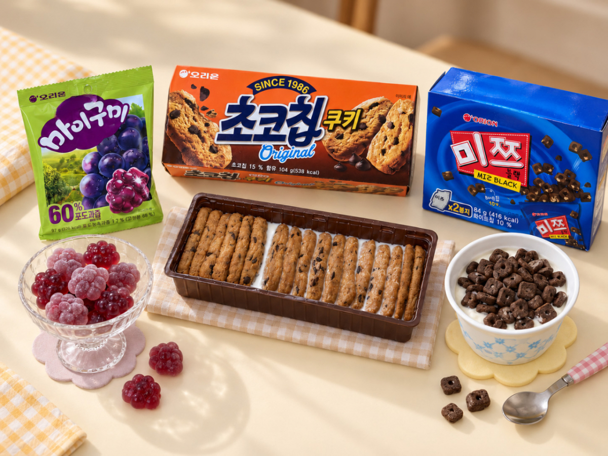 "폰꾸 넘어 맛꾸!" 오리온, '마이구미·미쯔 등' 식감 리폼 트렌드 속 인기