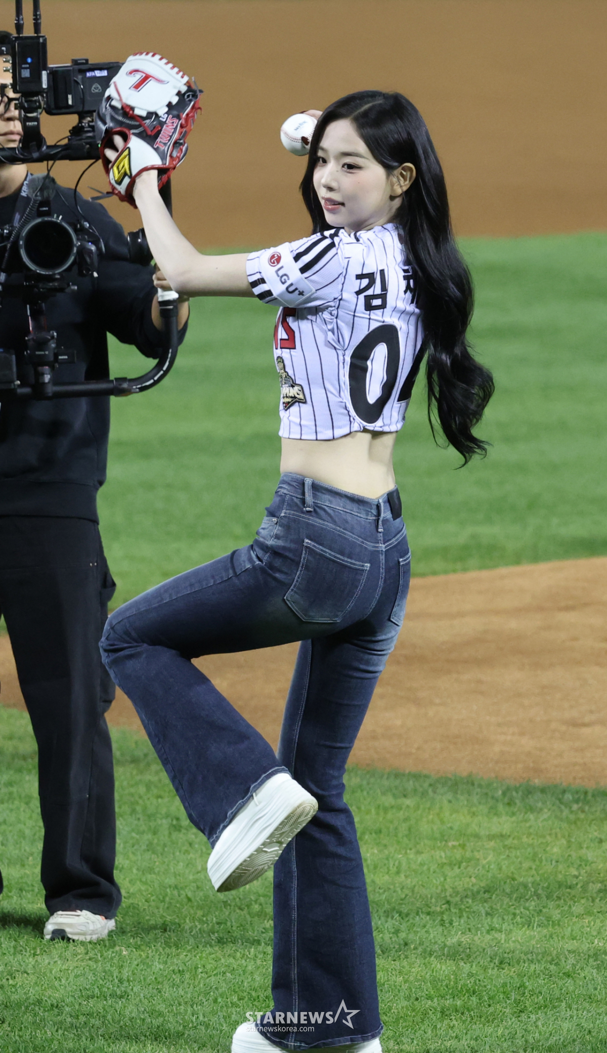 [포토] 트리플에스 김채연, 3연 연속 승요 챌린지