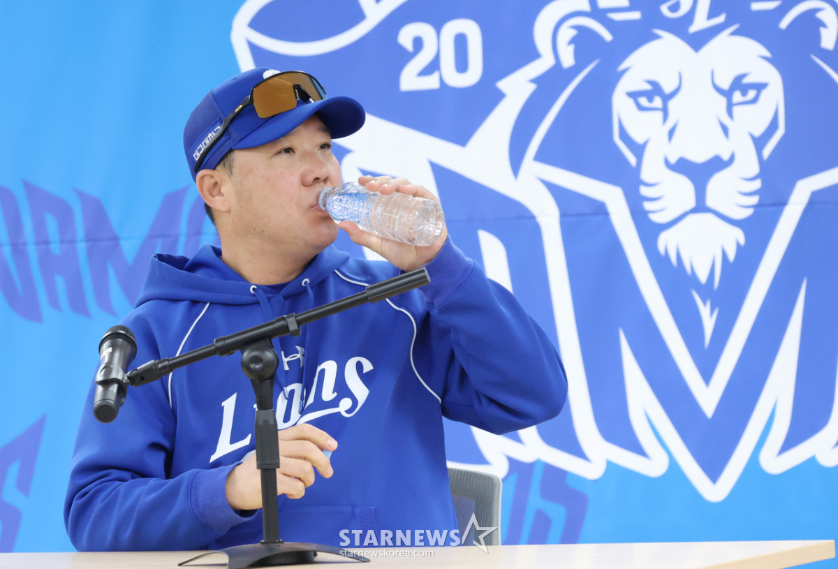 [Photo] Manager Park Jin-man, the 