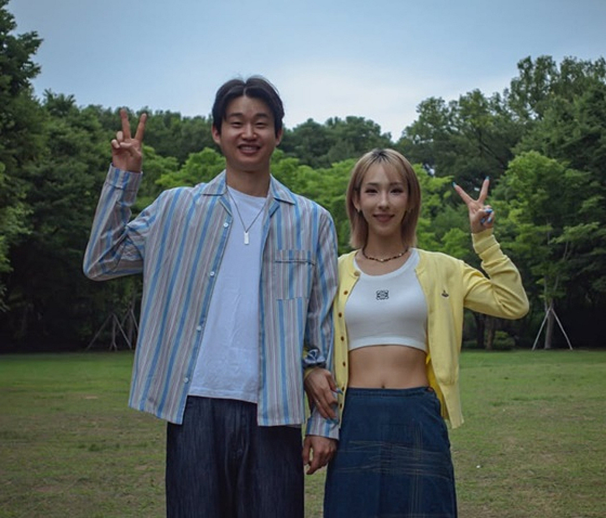 미나명, 결혼 1주년..'6년 연애' 남편과 행복 "벌써 1년"
