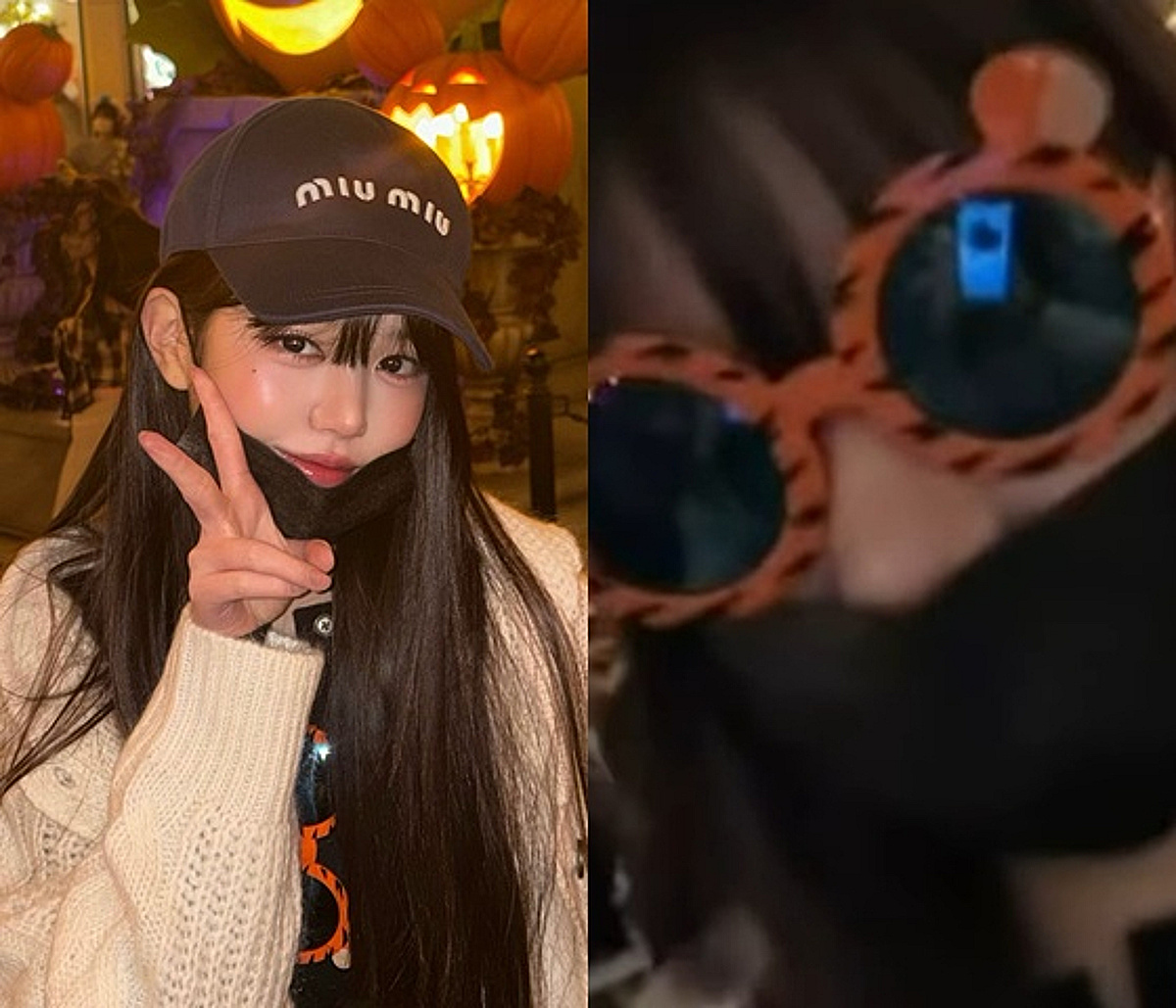 대범한 장원영, 정체 단단히 숨기고 놀이공원行.."비밀이야"