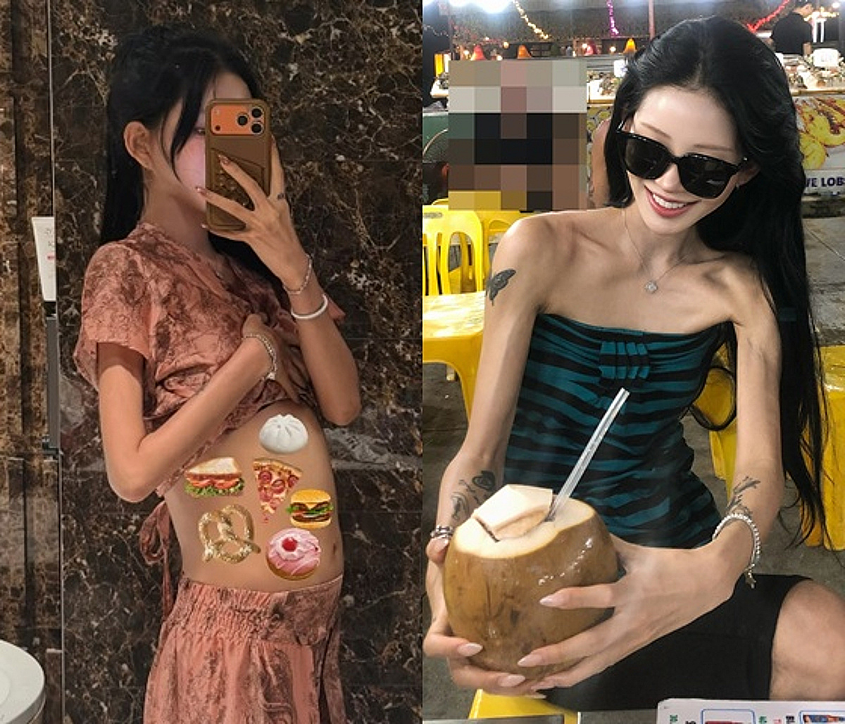 최준희, '뼈말라 팔뚝=그루트 나무'인 줄.."저체중이 더 살 만하다"