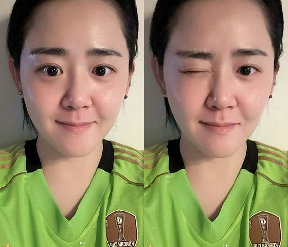 문근영, ♥정평과 '축구 취미' 같나.."전북 현대 너무 좋아"