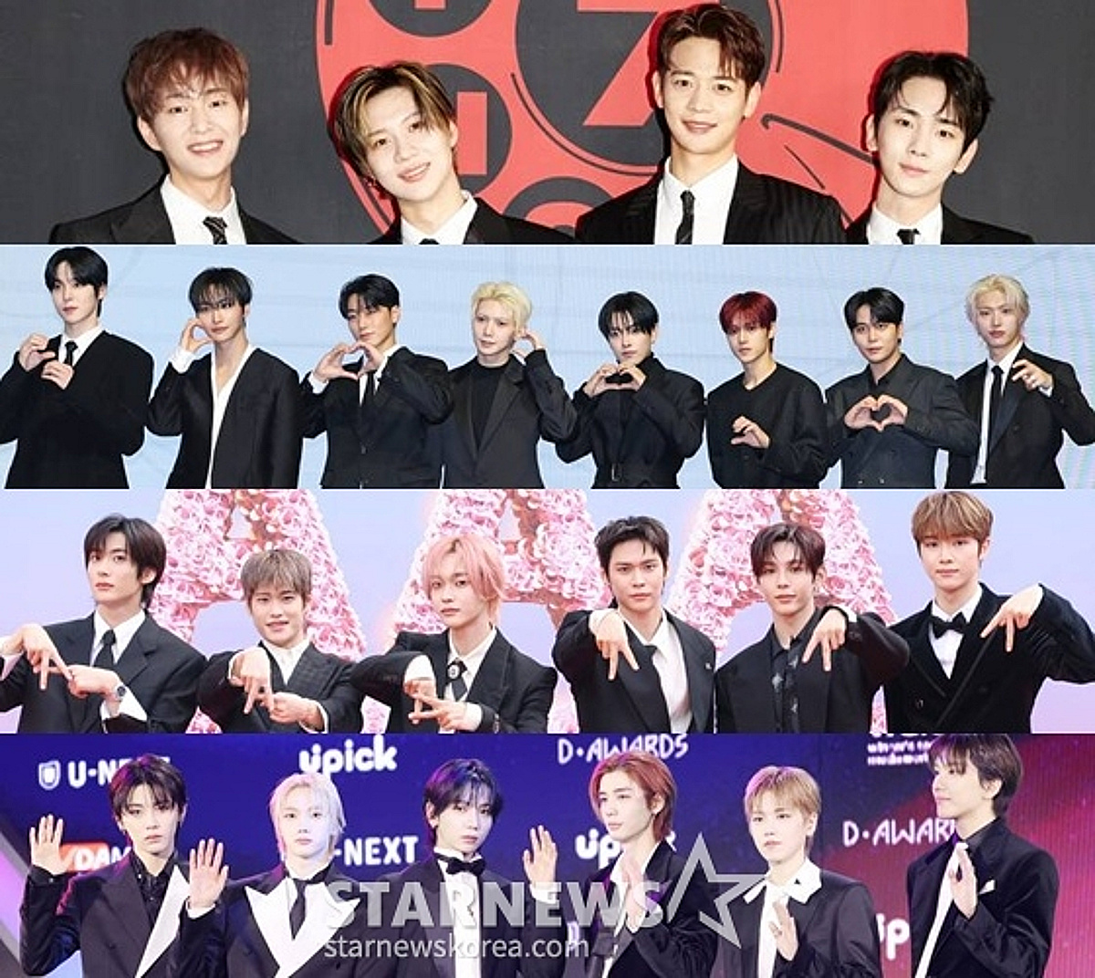 샤이니·에이티즈·라이즈·보이넥스트도어, 6월 가요계 '남돌대전' 점화 [★FOCUS]