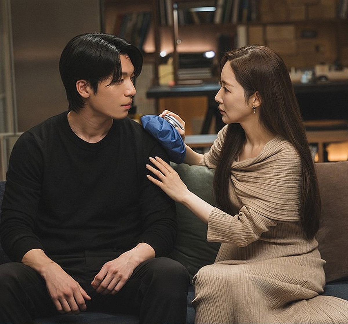 위하준, 박민영과 가짜 연애 중..감출수 없는 설렘 '여심 저격' [세이렌]