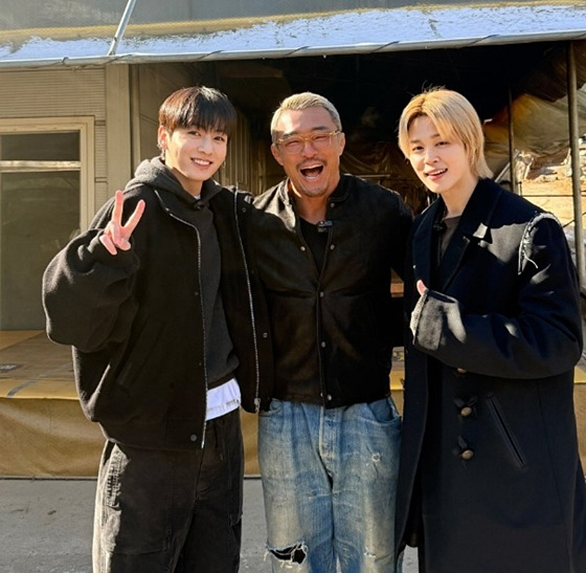 チュ・ソンフン、BTSのジョングク・ジミンと会う..耳掃除まで「特別で