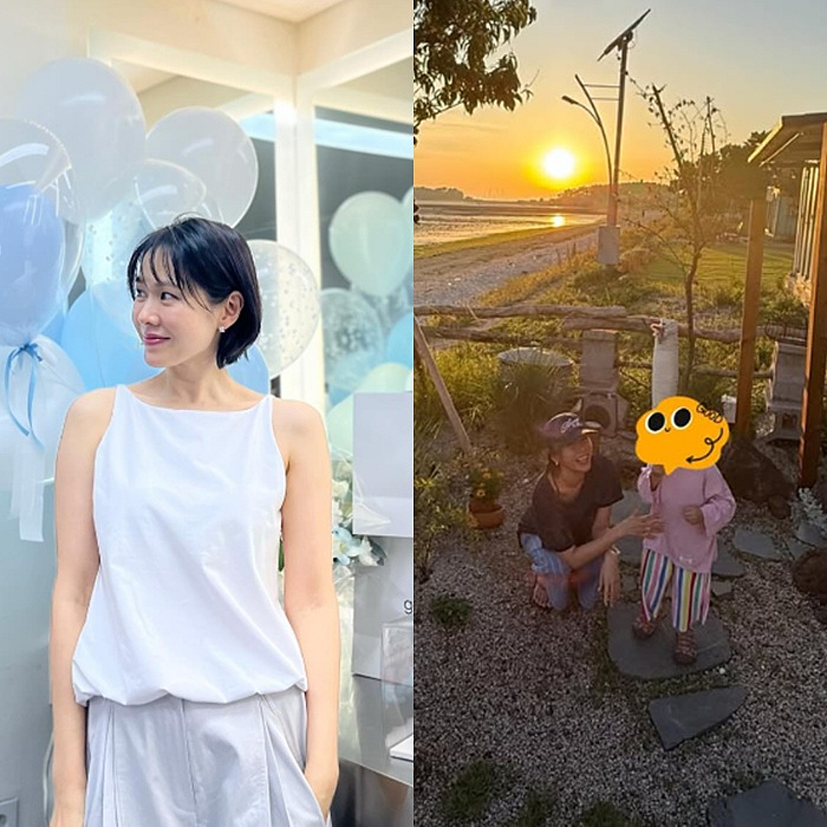 '엄마' 손예진 함박미소..♥아들과 함께 "추억 한스푼"[스타이슈]