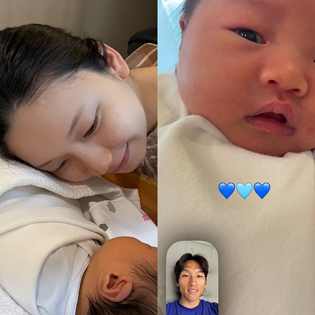"'복덩이' 딸, 아빠가 나라를 구했어!"..김승규♥김진경, '애국 부부' 국민 영웅됐다 [스타이슈]