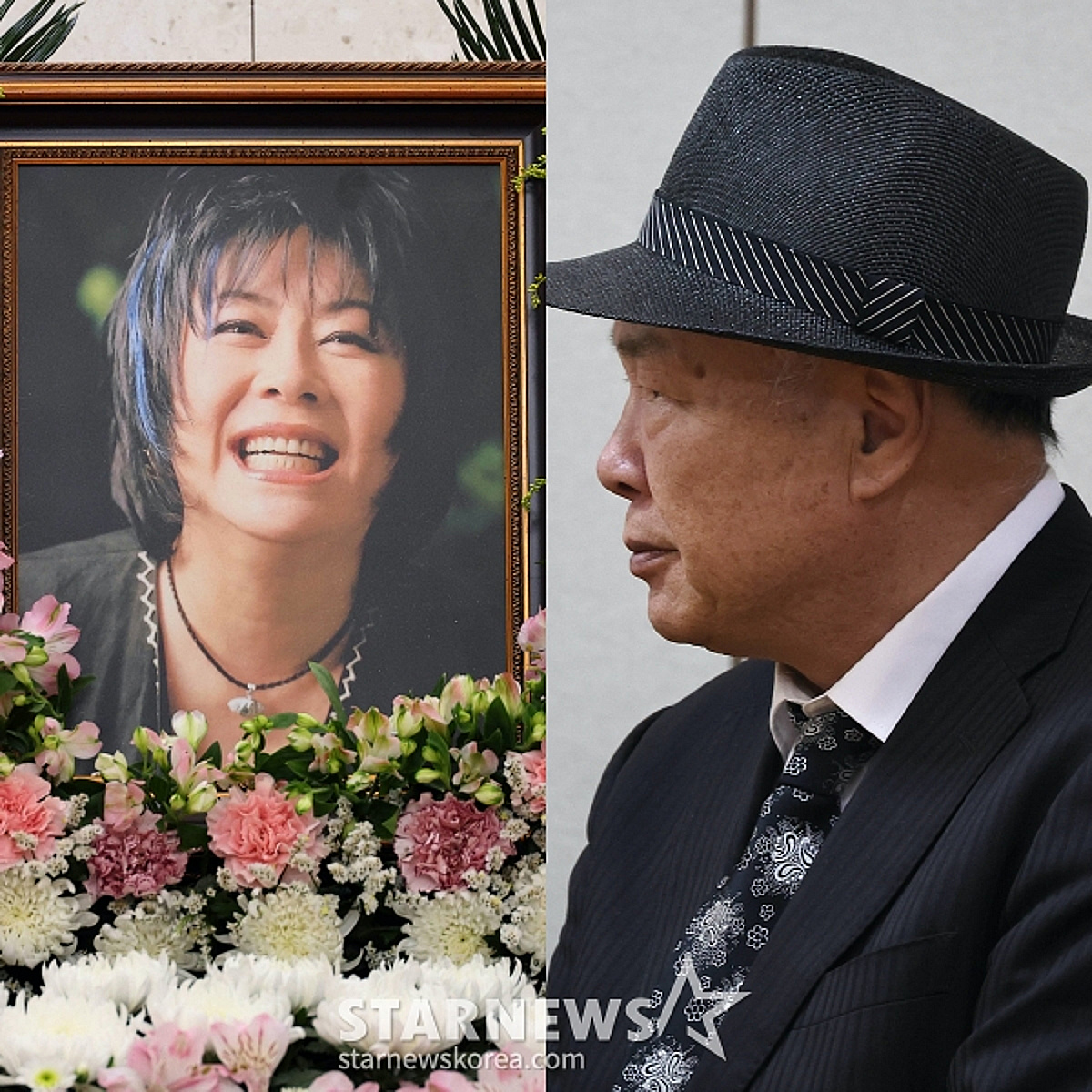 'K팝 걸그룹 시초' 故옥희, 영정 속 미소 가득..홍수환은 '침통'[스타이슈]