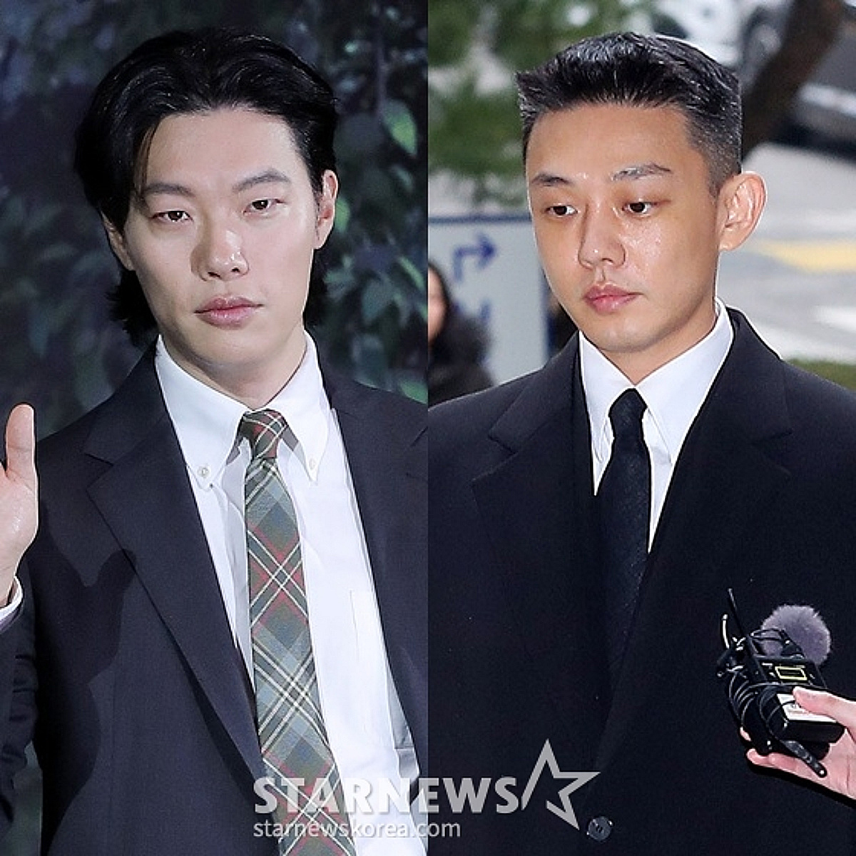 류준열은 아직 이별 아니고, 유아인은 진짜 결별..GD 소속사는 난리통 속 '침묵' [공식][종합]