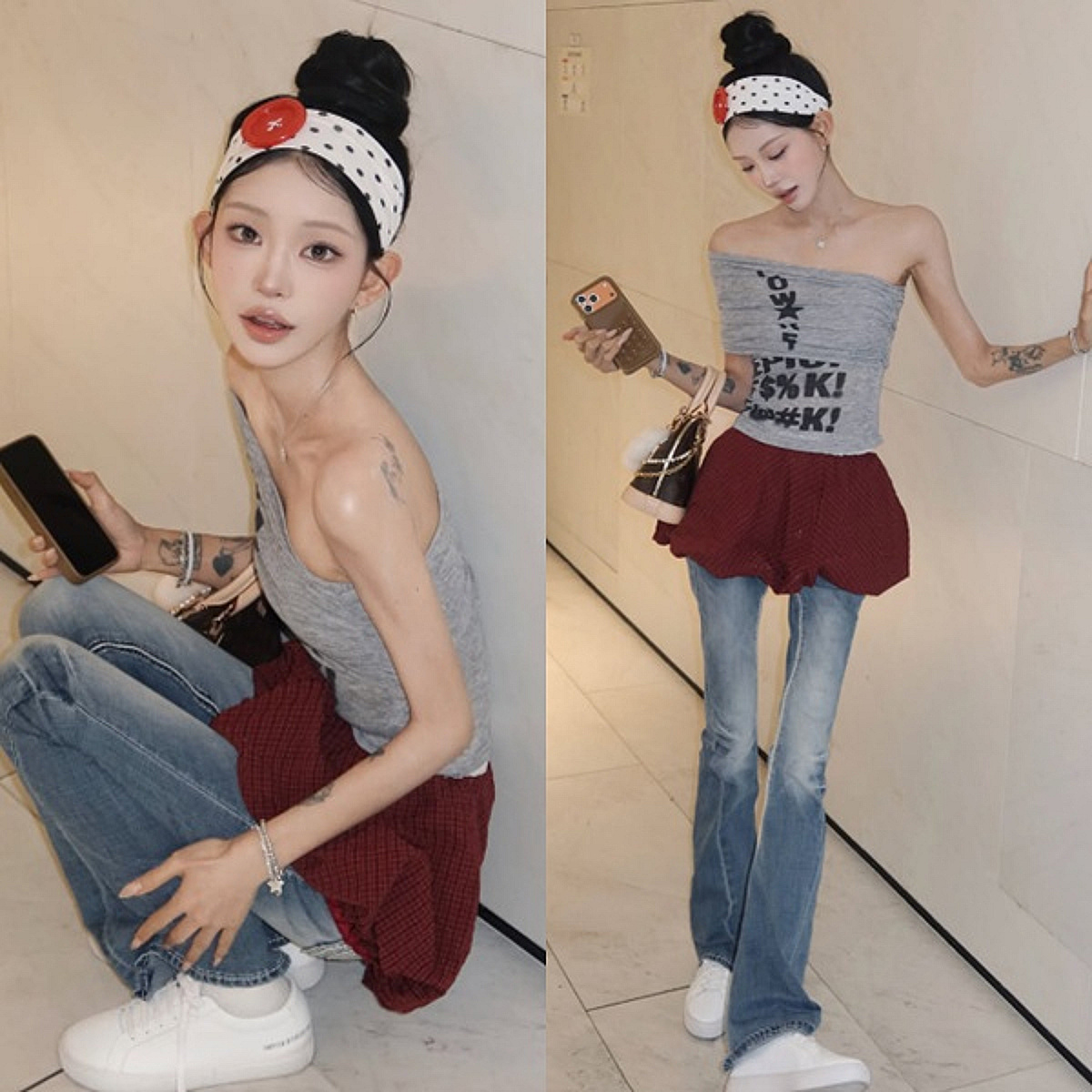 부러지기 직전..최준희, 170cm-40kg 넘사벽 뼈말라의 정석[스타이슈]
