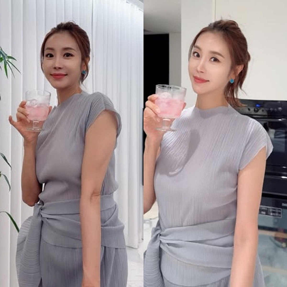 47세 한다감 D라인 어디로? "철저하게 관리" 미모 그대로[스타이슈]