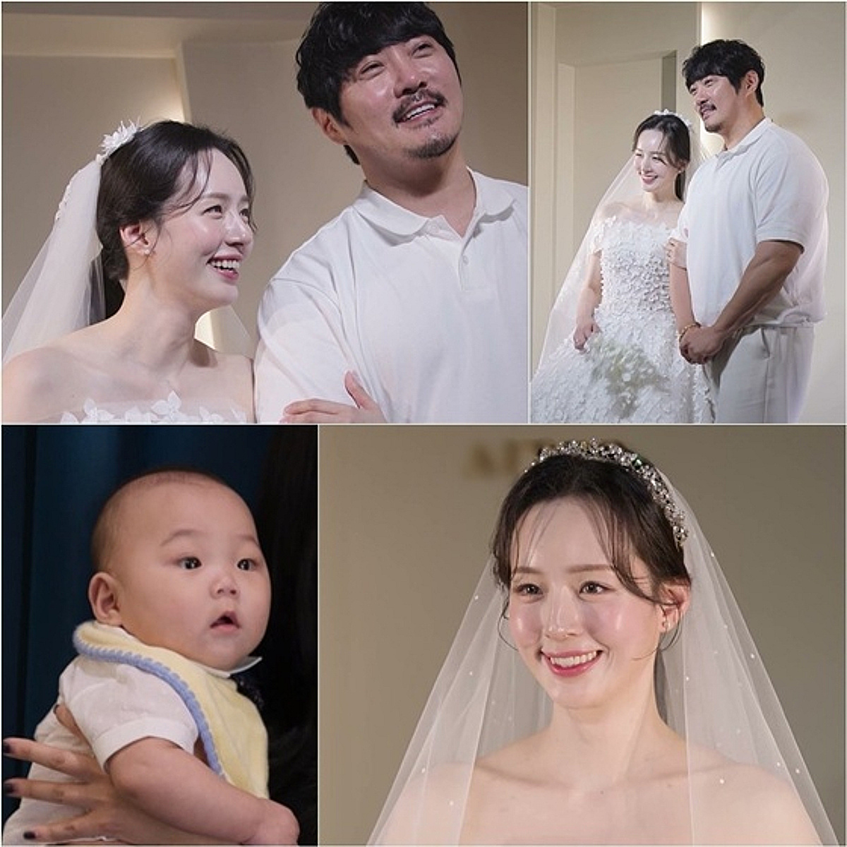 KCM, 웨딩드레스 입은 ♥아내에 반했다.."미녀와 야수 된 거 같아" [슈돌]