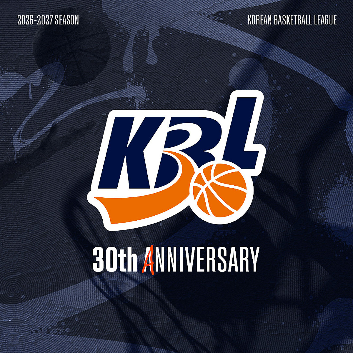 '출범 30주년' KBL, 기념 로고 공개