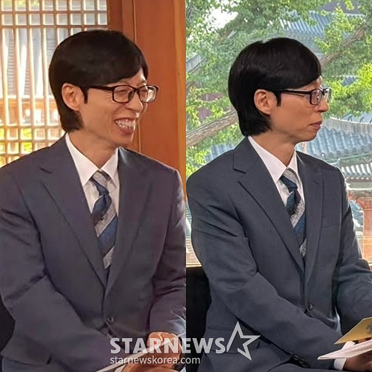 "실시간 야윈 얼굴"..유재석, '건강 이상' 하루만 복귀 강행 [스타이슈]