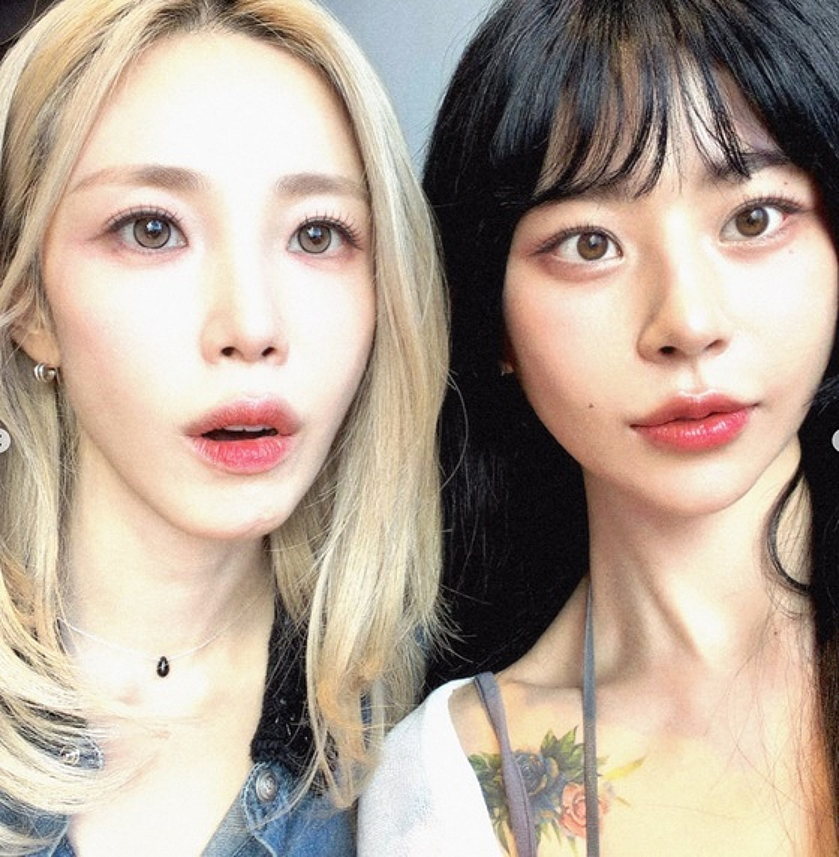 "전효성 실물 별거 없네, 내 얼굴 더 작음" 노슬비, 사진 원본까지 공개