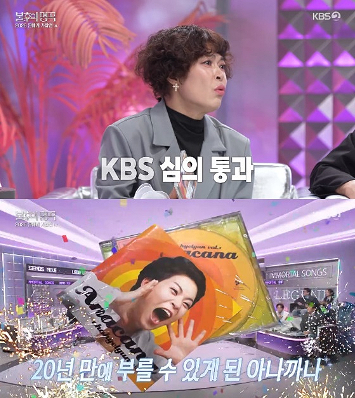 조혜련 "저속한 가사로 방송 금지 '아나까나', 심의 통과됐다" [불후] [별별TV]