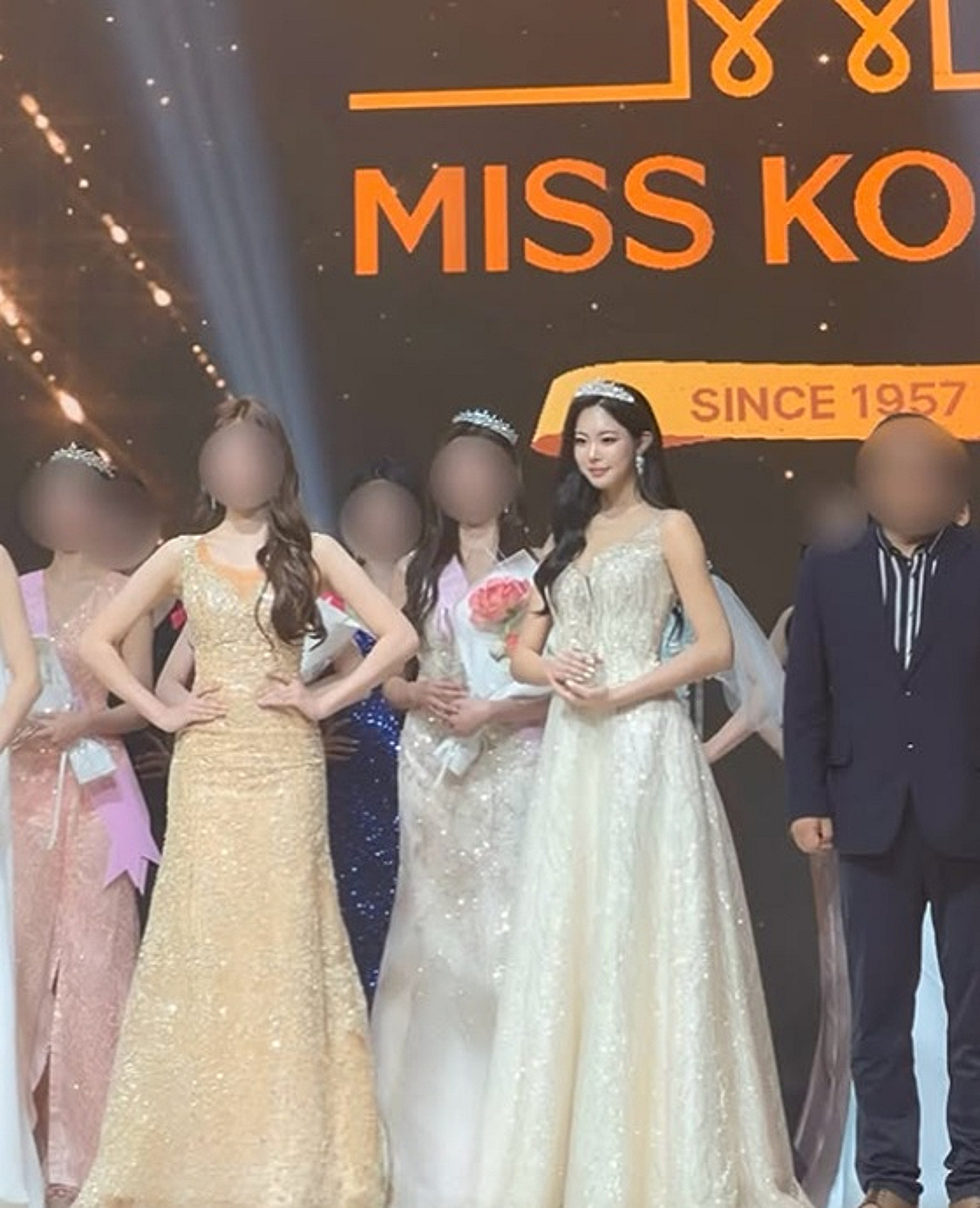 '우지원 딸' 우서윤, 미스코리아 본선 진출..우월한 '선' 비주얼 포착