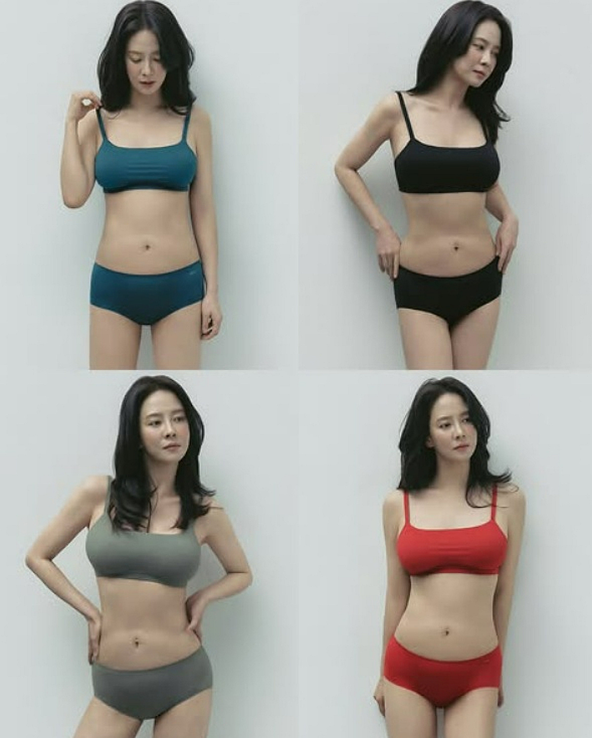 송지효, AI 아닌 사장님이 직접 '속옷 모델' 등판.."빨간맛 궁금해"