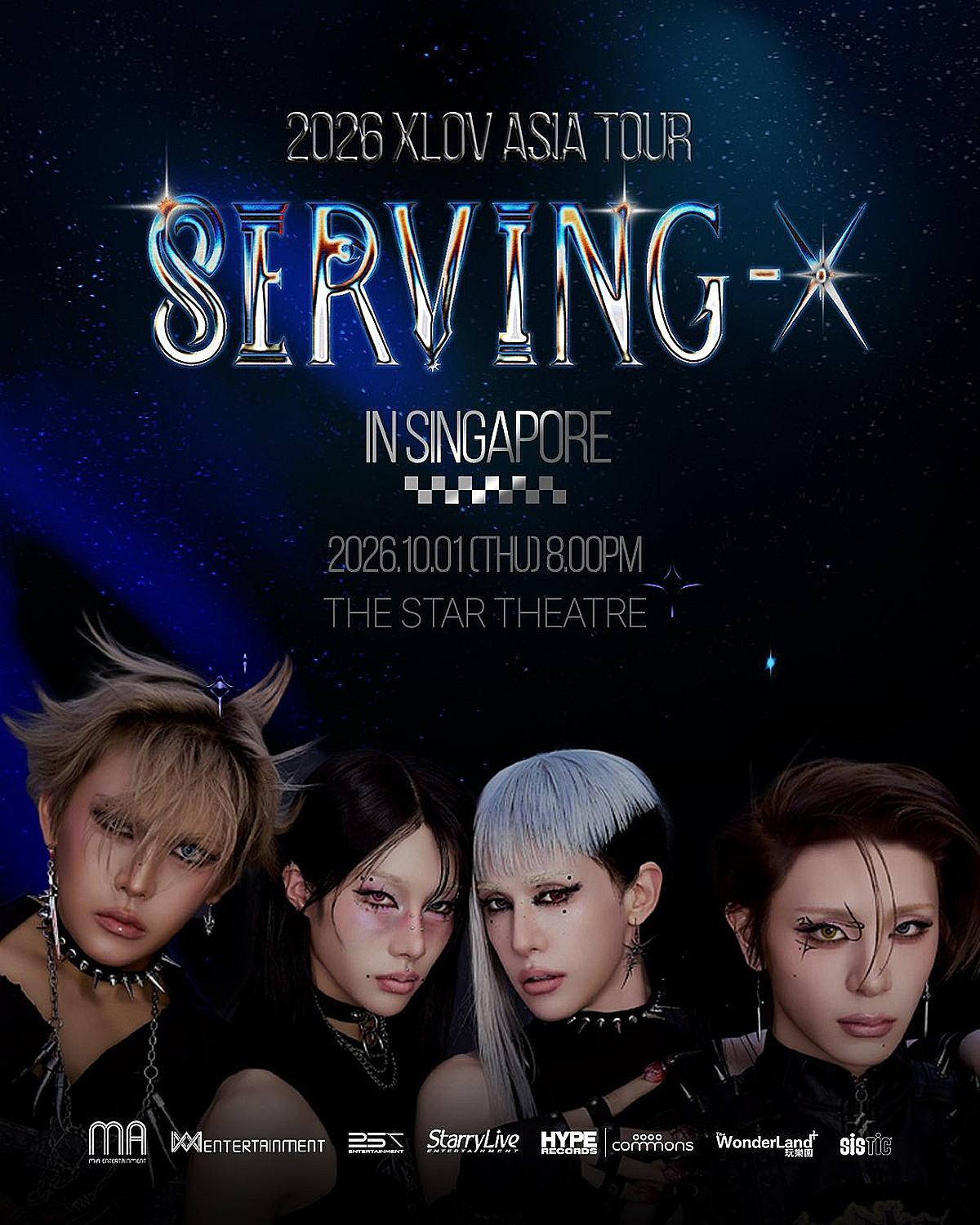 公式] XLOV（エックスラブ）、シンガポール単独コンサート『Serving-X
