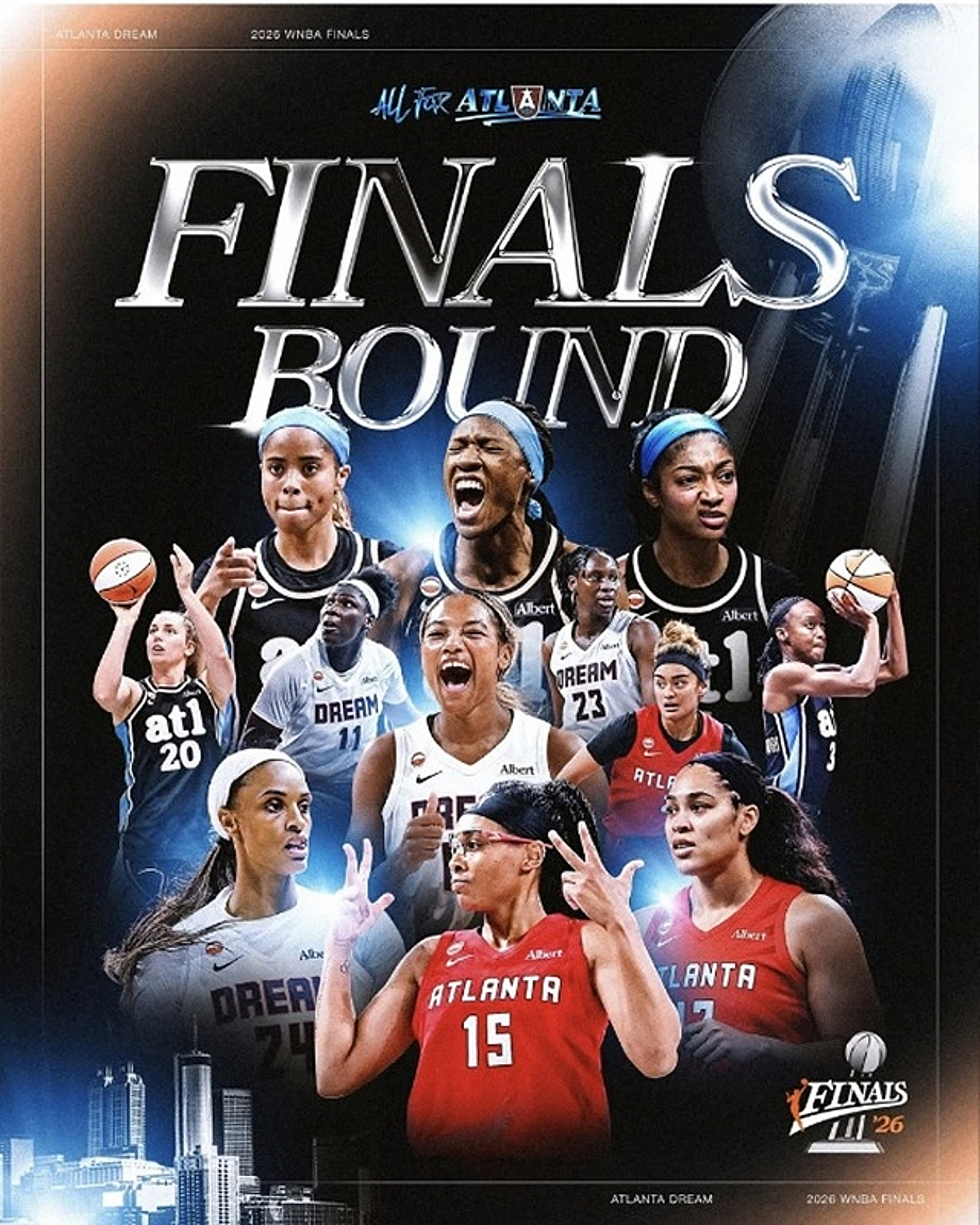 "파이널까지 올라갔는데 홈구장이 없다니" 콘서트에 밀렸다... 'WNBA 황당 상황' 애틀랜타 3·4·6차전 개최지 미정