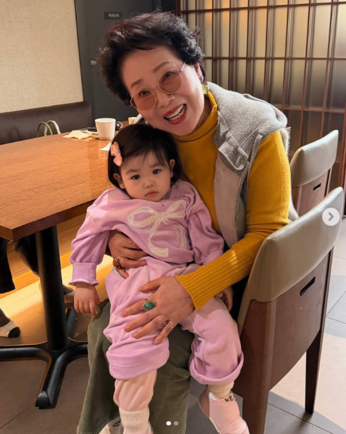 '가족 절연' 박수홍, 할머니 품에 안긴 딸 모습에 행복.."감사합니다♥"