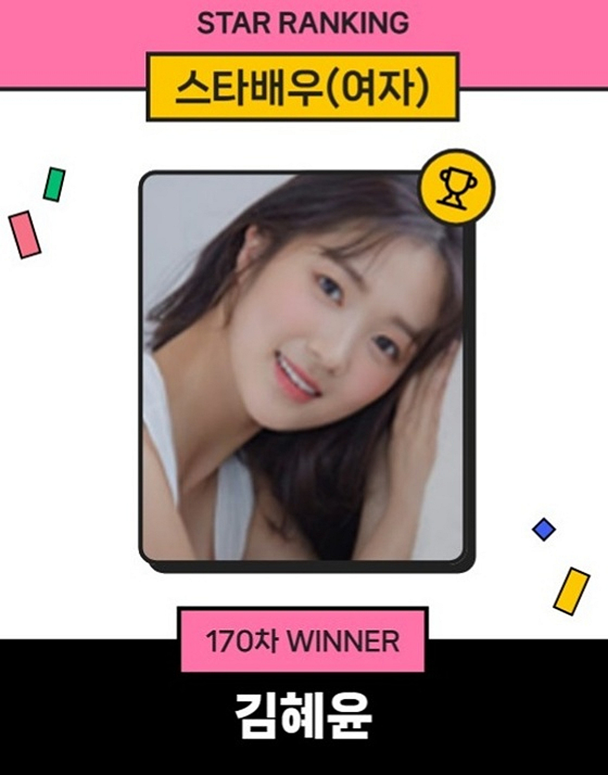김혜윤, 본업도 인기도 최고..스타랭킹 女배우 1위