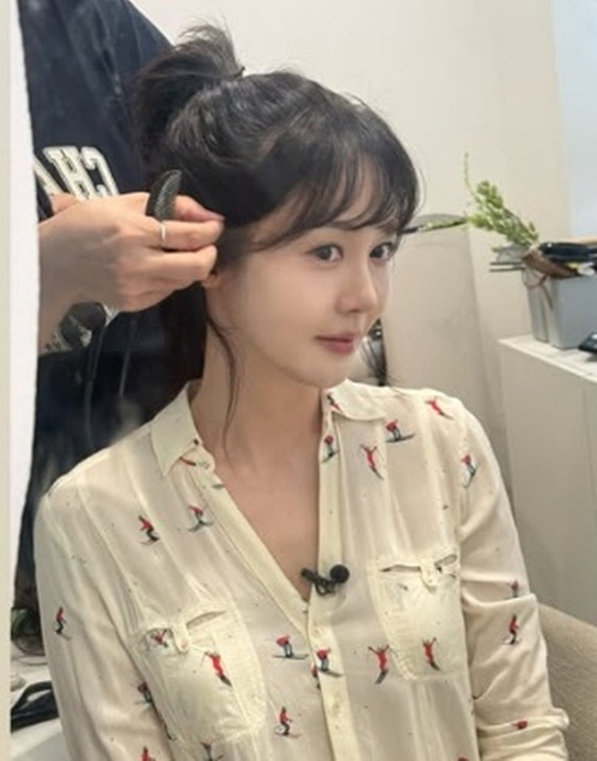 핑클 성유리, 앞머리 내리고 리즈 시절 되찾은 미모