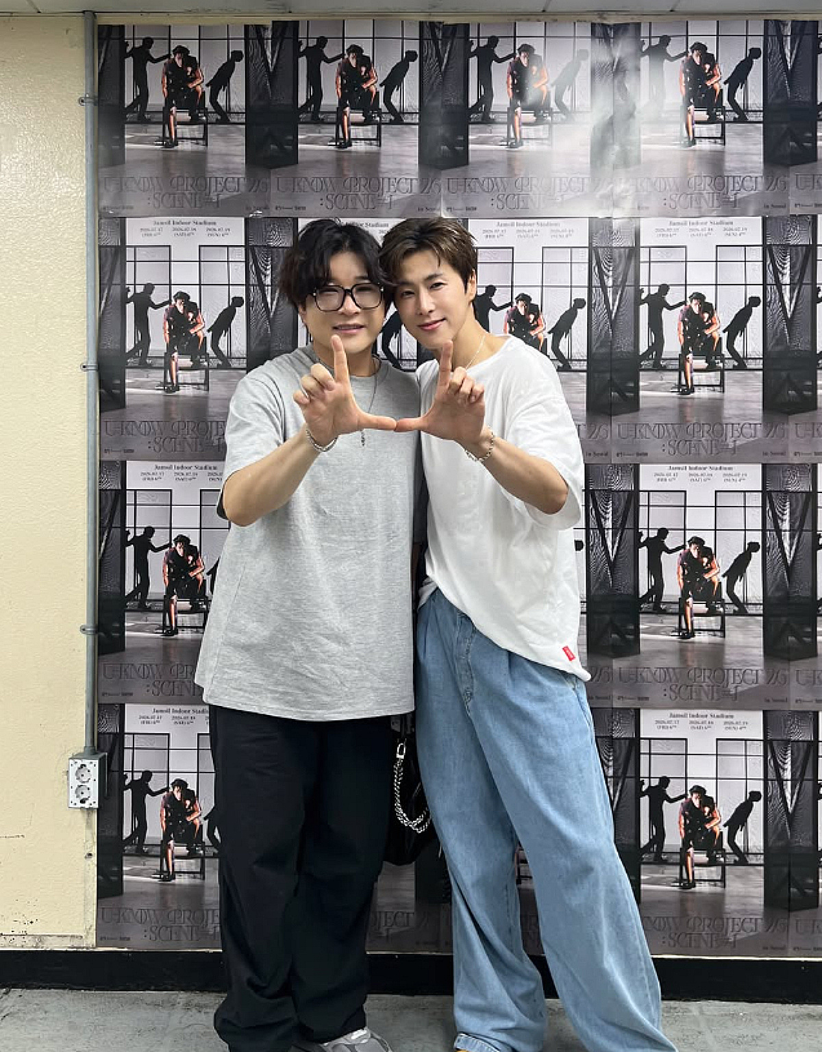 다시 통통해진 볼살? '37kg 감량' 신동, 유노윤호 투샷 보니
