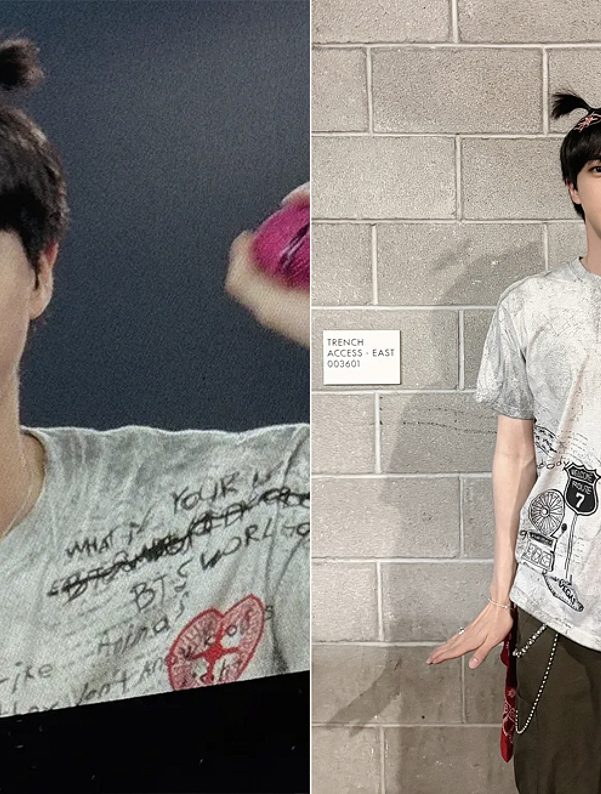 방탄소년단 진, 30대 맞아? 소년미 가득한 양갈래 머리 눈길