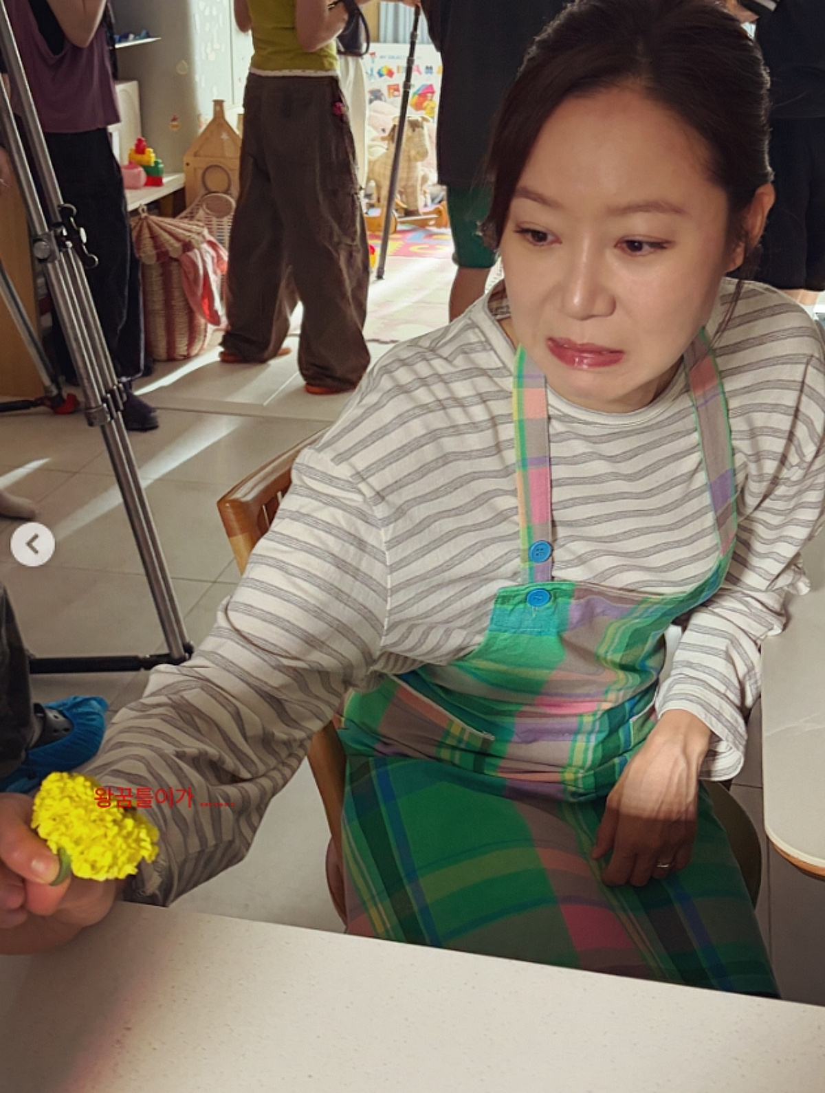 '케빈♥' 공효진, 워킹맘 변신 근황.."왕꿈틀이가"