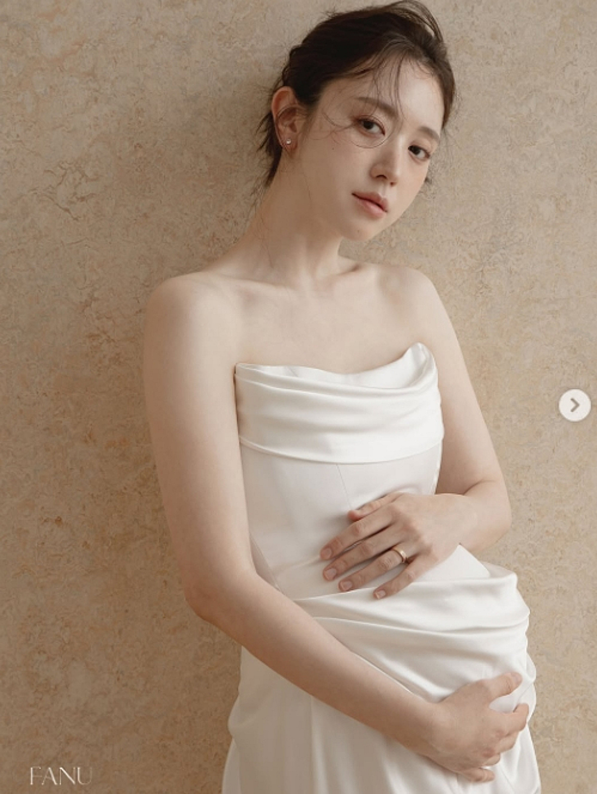 유혜주, 출산 한 달 전..웨딩화보 같은 둘째 만삭화보 공개