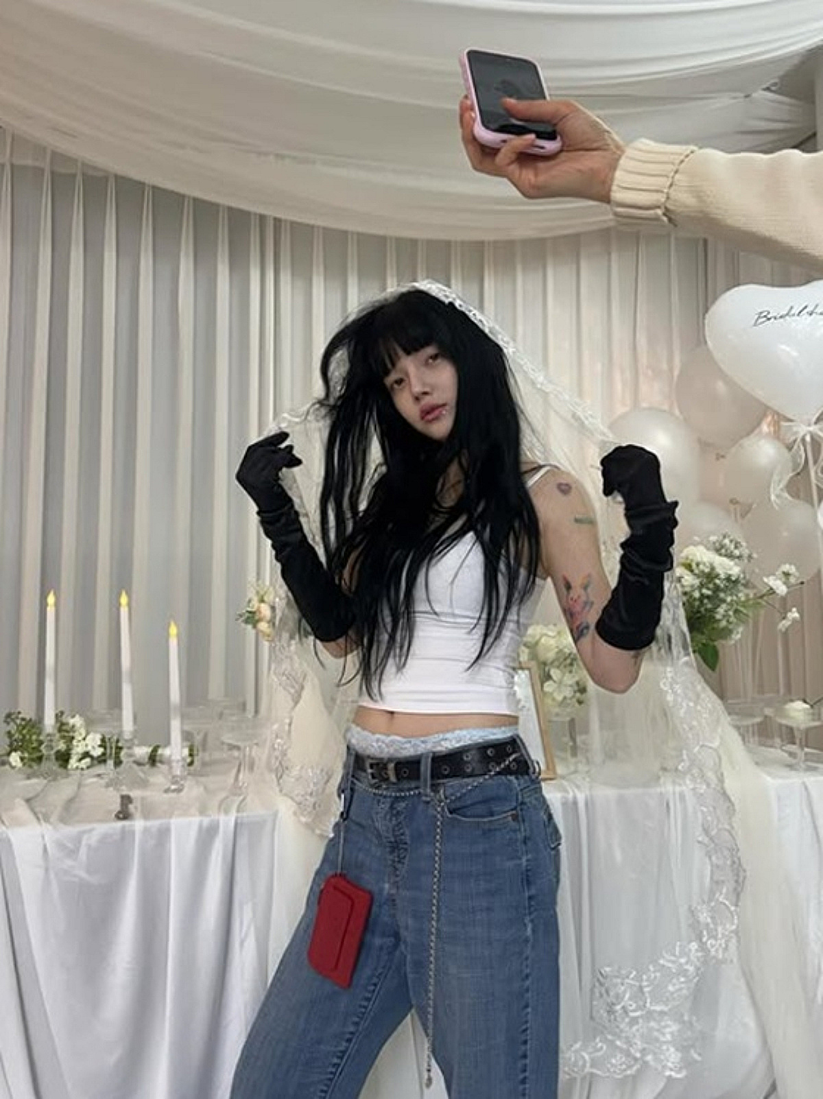 "결혼합니다" AOA 지민, 깜짝 고백→브라이덜 샤워 현장 공개..만우절 농담