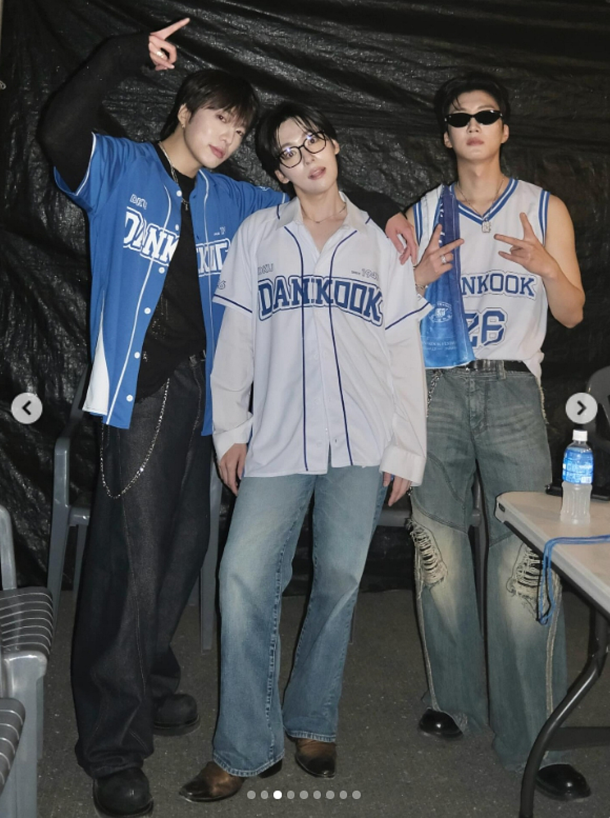 WINNERのメンバーと大学祭での楽しいひと時