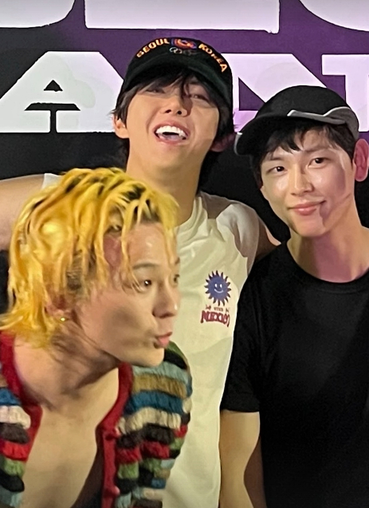 황광희 어깨동무에 질색하는 지드래곤..환장의 88라인