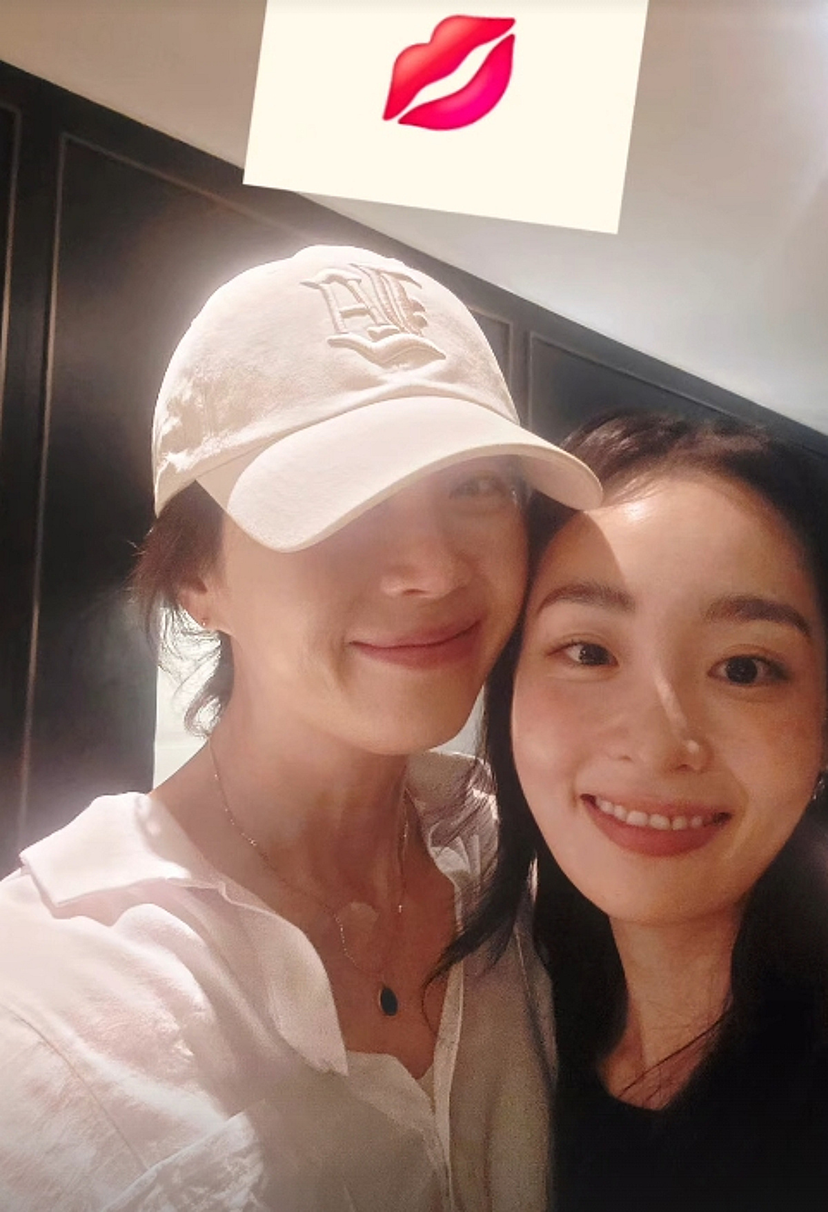 '설경구♥' 송윤아, 22살 어린 김민하 옆 미소..의외의 인연