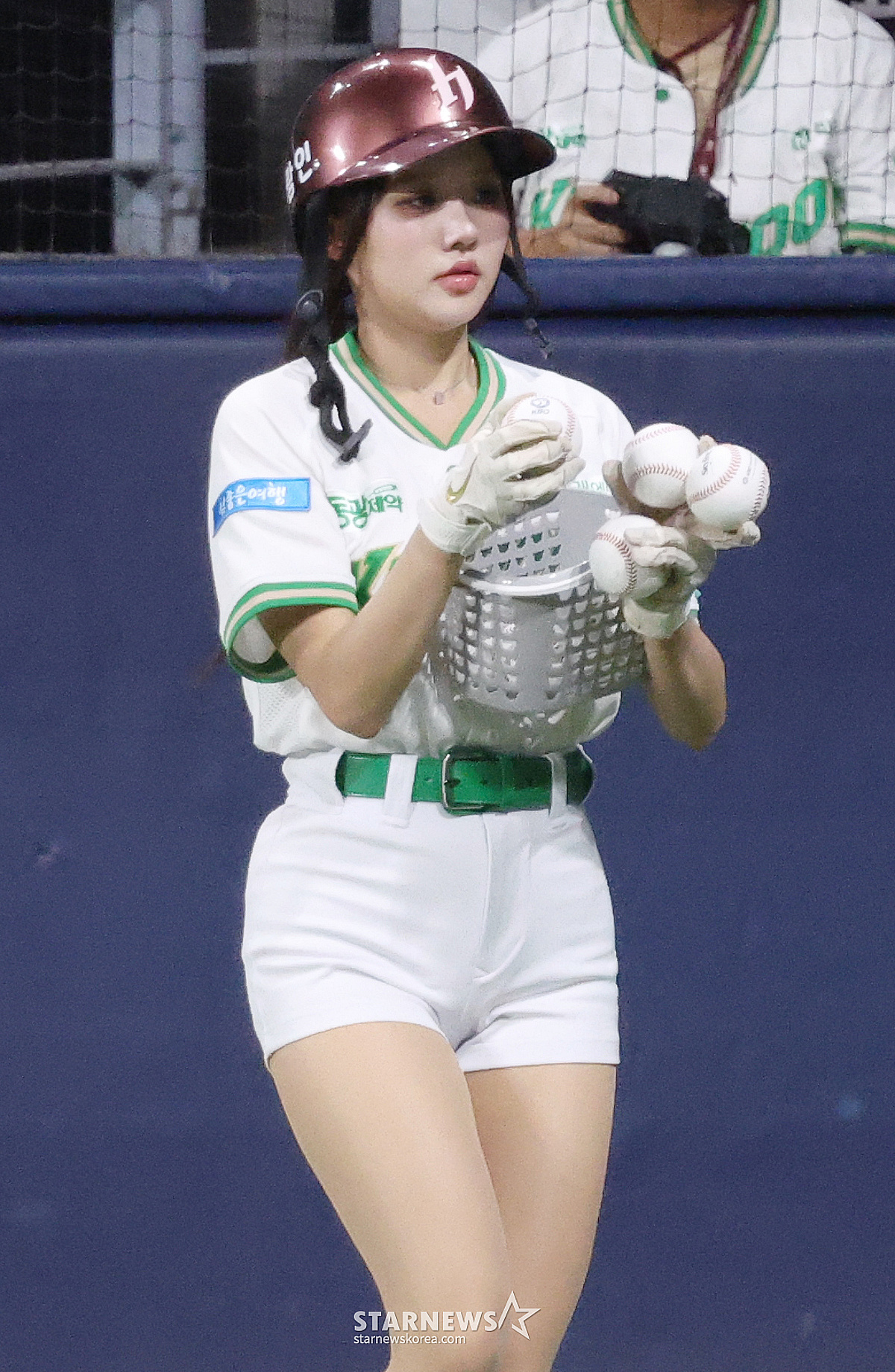 [포토] 강수경 '포볼은 기본'