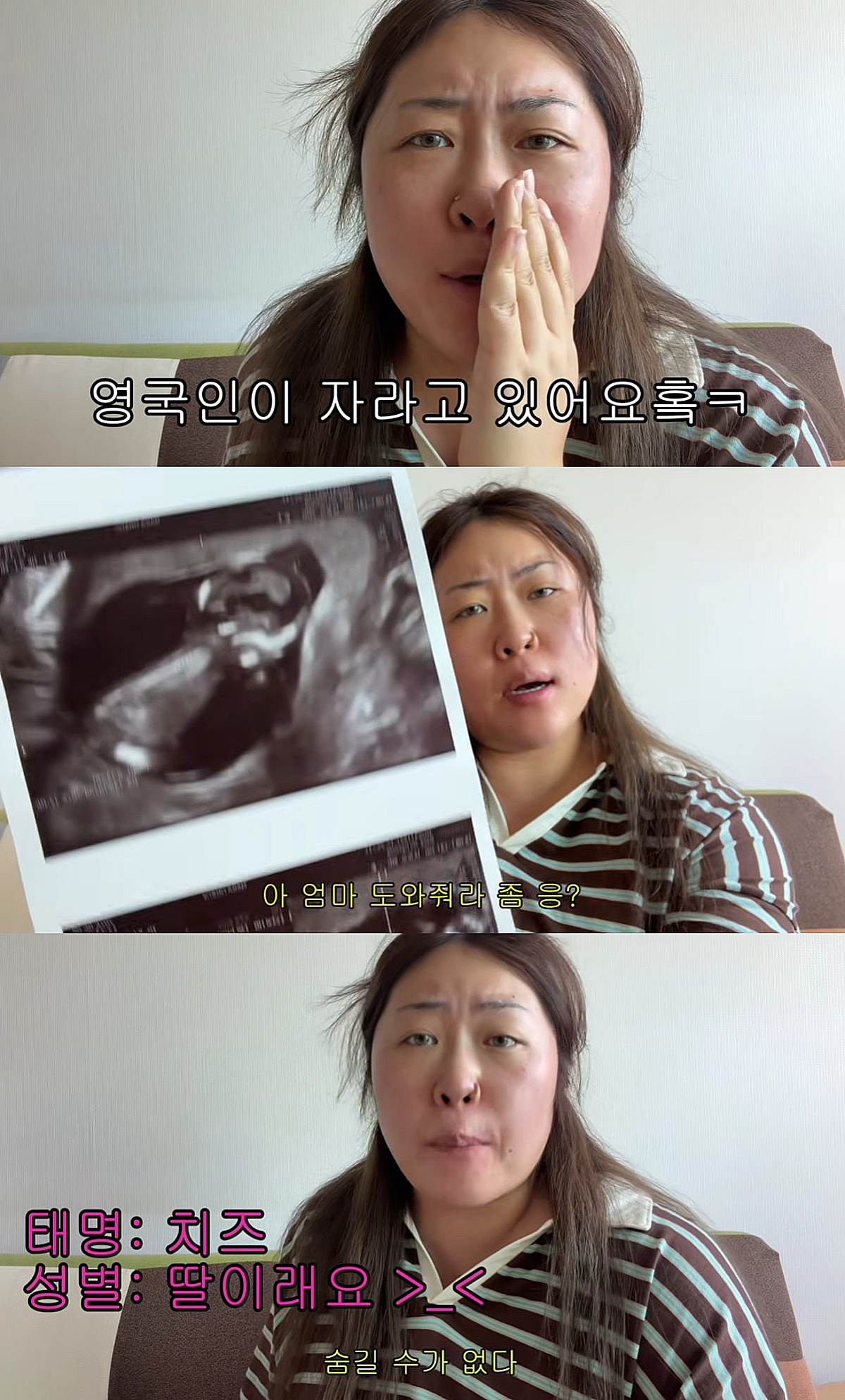 '명예영국인' 백진경, 임신 발표 "3년 난임 끝..남편 닮은 예쁜 딸"[스타이슈]