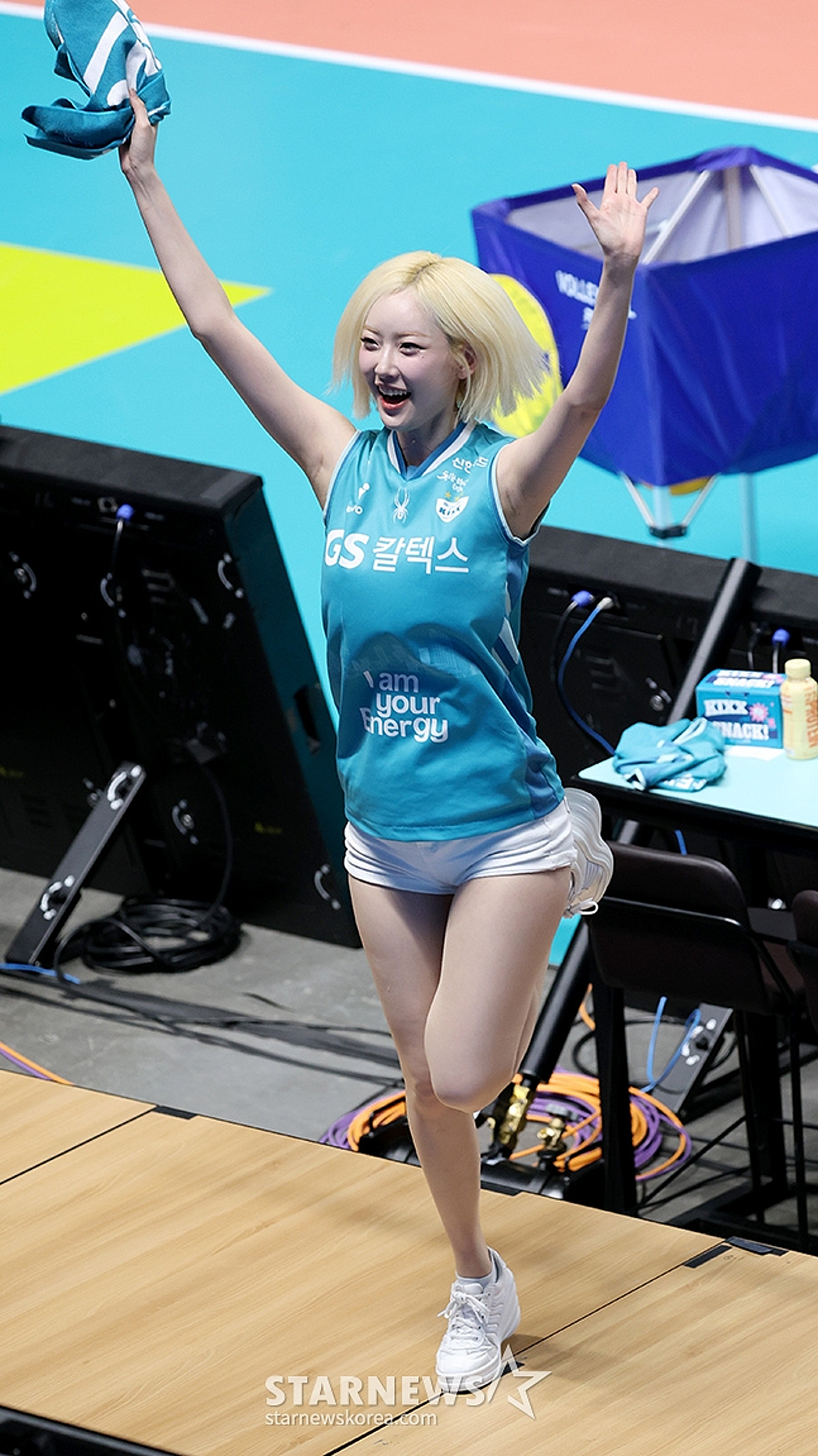 [포토] 서현숙 '봄배구 확정이요'