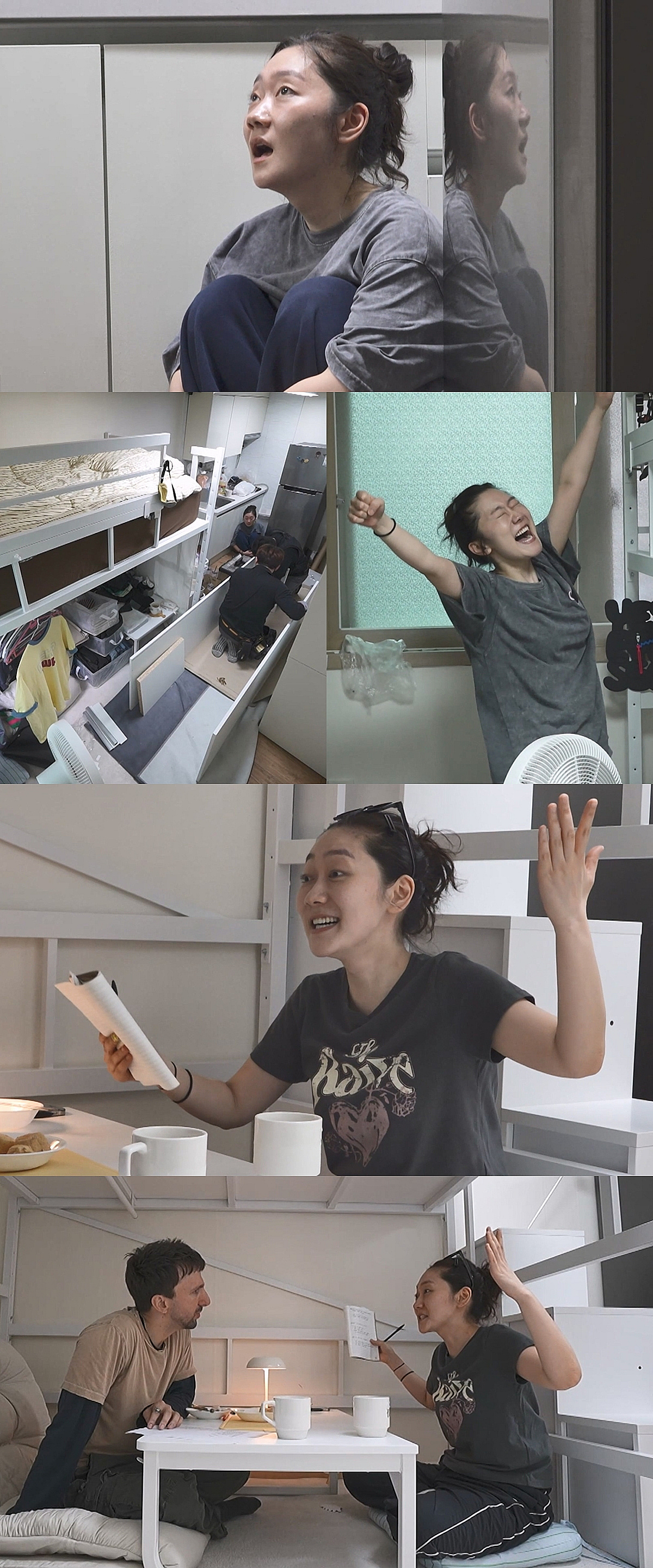 '나혼산' 박경혜, 확 달라진 6평 원룸에 감격..또 셀프 인테리어