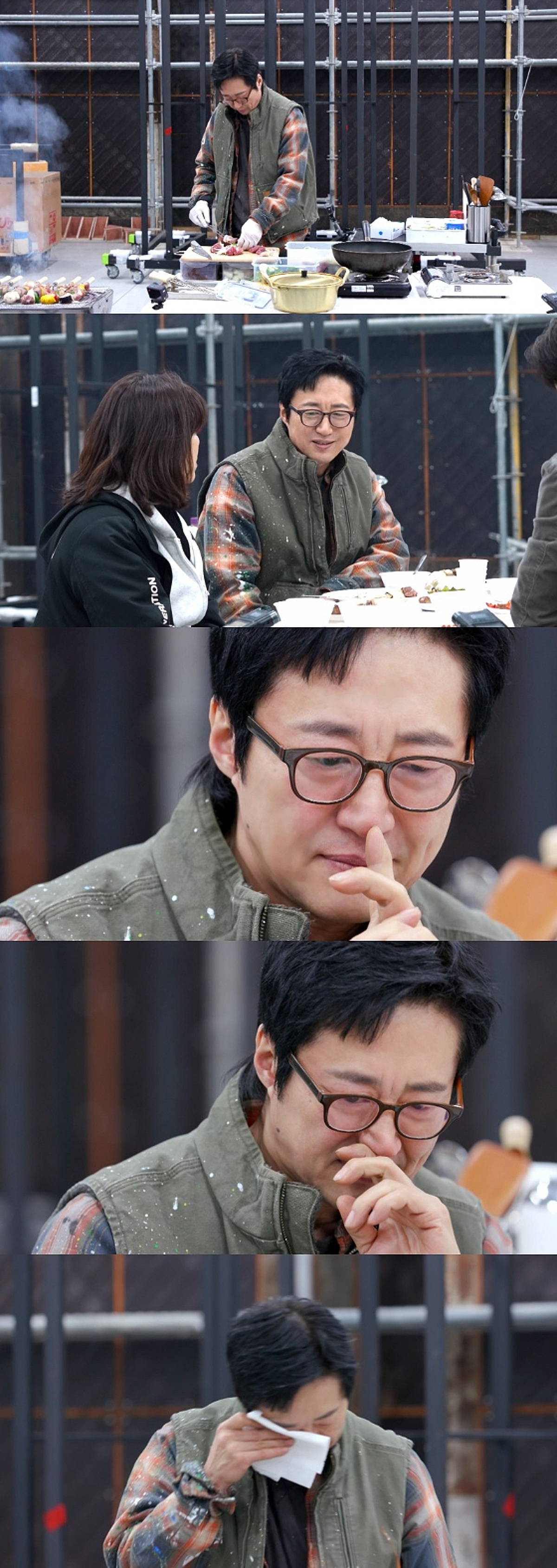 "이 말하다가 울 것 같아" 박신양, 촬영 중 눈물 왜? [편스토랑]