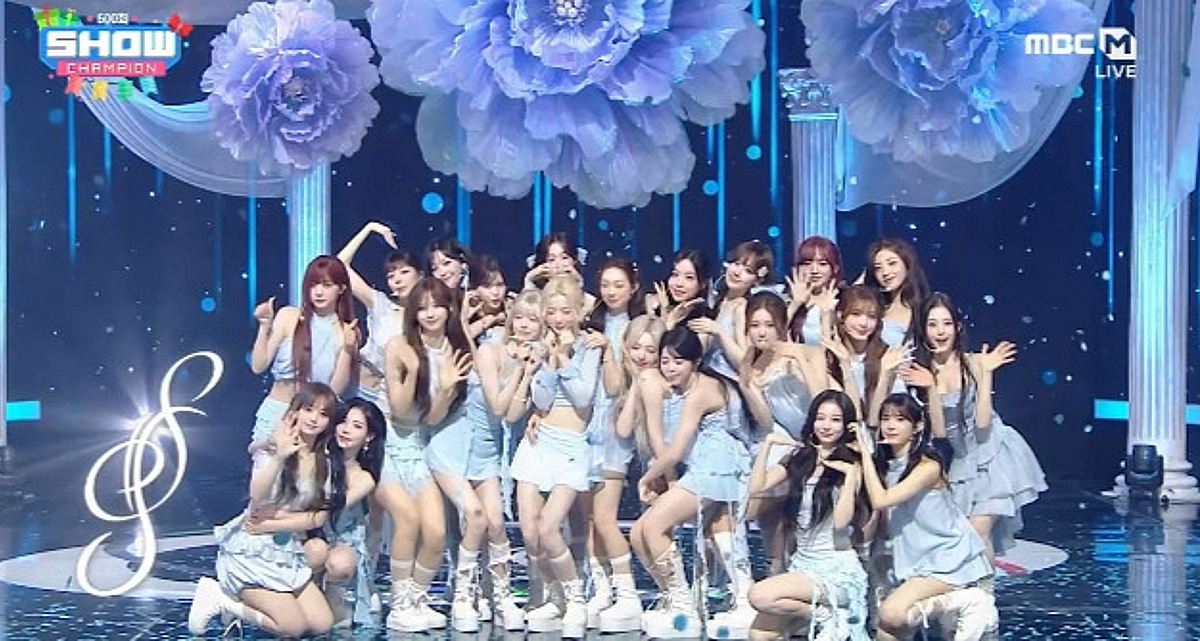 "웨이브 덕분!" 24인 트리플에스, '쇼챔' 1위