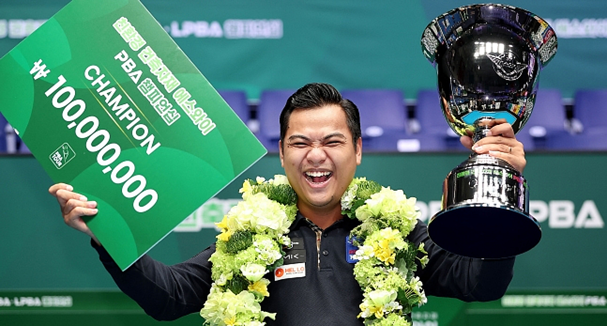 "베트남 생활 포기하고 왔는데..." 코리안드림 이뤘다, T.응우옌 '우승상금 1억' 수확 [PBA]