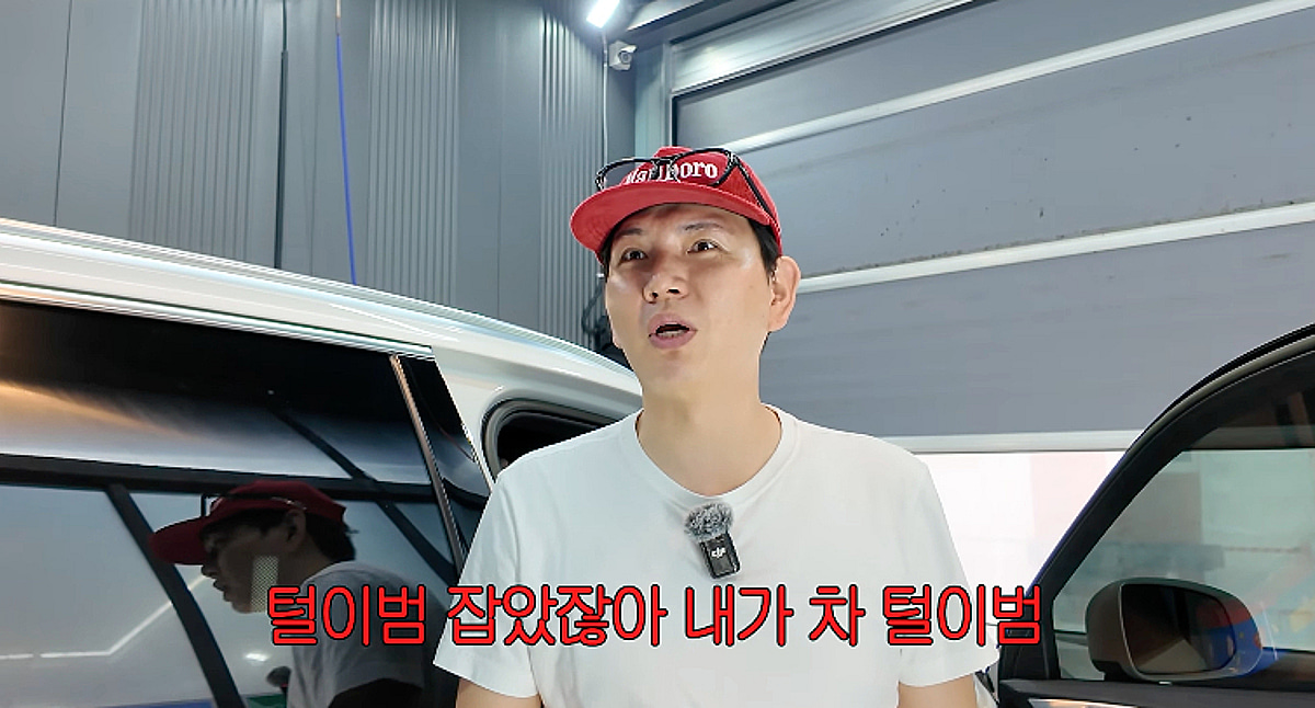 제이쓴, 차량털이범 잡았다 "홍현희 父 유품 차 털어..발로 막아 신고" [홍쓴TV]