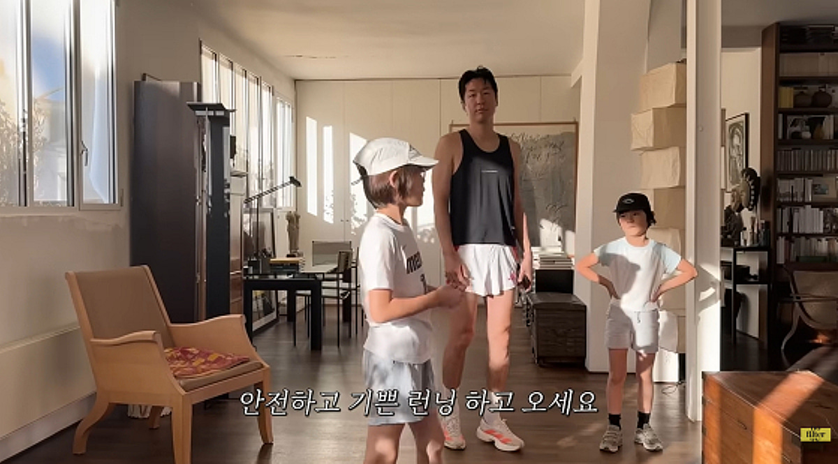 '김나영♥' 마이큐, 아들 신우·이준과 파리 5km 러닝 성공 "멋지고 근사"[노필터티비]