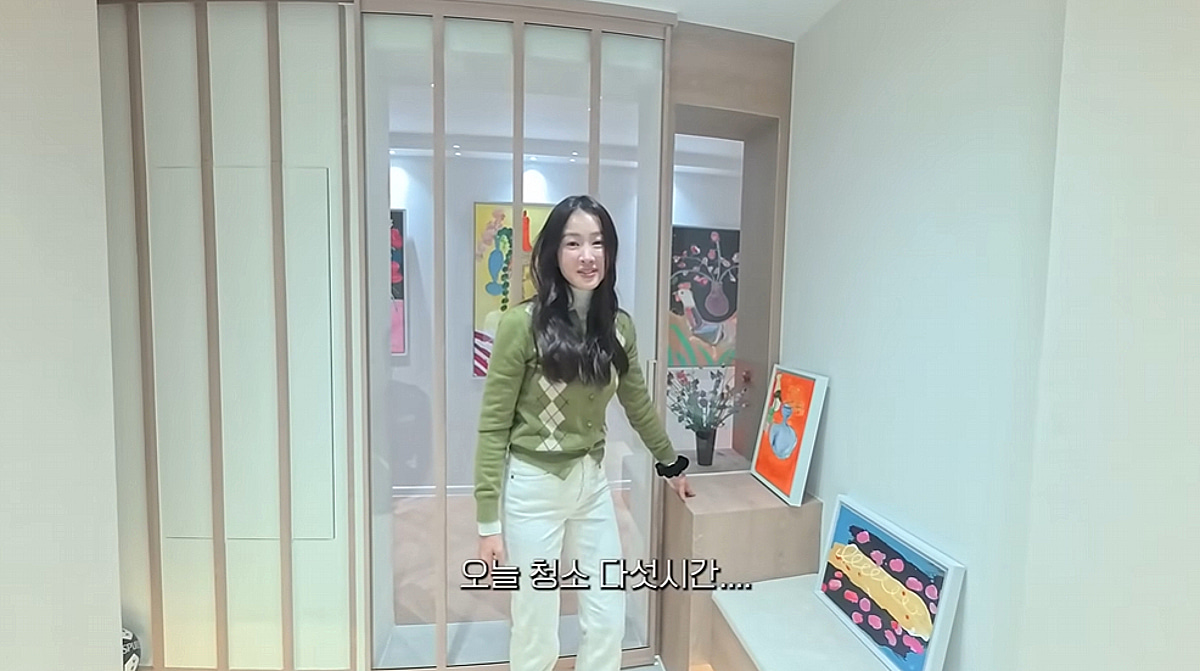 세가족 집 맞아? 이시영 송도 집 내부 보니.."청소만 5시간 걸려요"